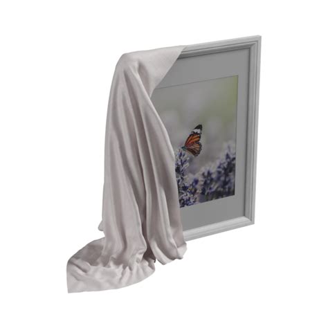 Frame With Cloth Cover | Premium 3D model