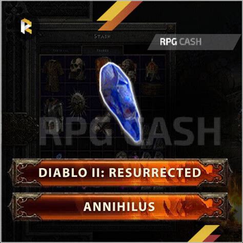 Buy Annihilus Anni - Diablo 2 Resurrected D2r Diablo 2 Online at Lowest ...