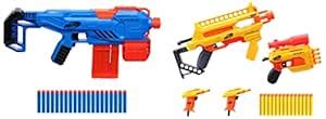 Nerf Alpha Strike Flyte CS-10 Motorised Blaster – 10-Dart Clip-Fed ...