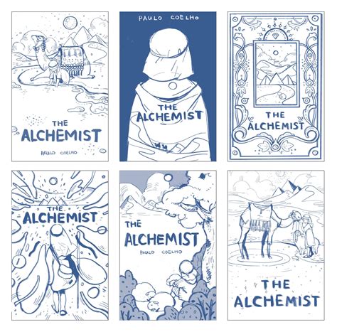 book cover for The Alchemist - Yijun Li | Book cover art design, Book illustration design, Book ...