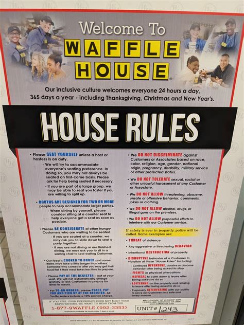 Waffle House Rules - EMC3 Coaching