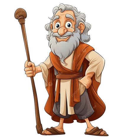 Cartoon Bible Character Simon The Zealot, Cartoon, Bible, Character PNG ...