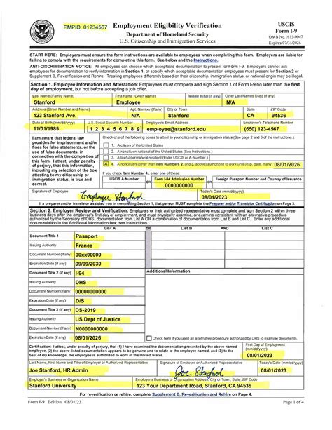 I9 Form 2024 Printable