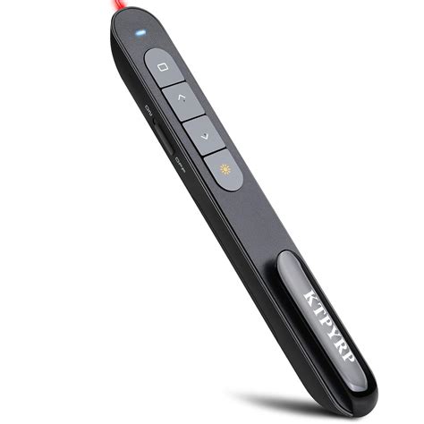 KTPYRP Laser Pointer Wireless Presenter - RF 2.4G Hz USB Remote Control ...