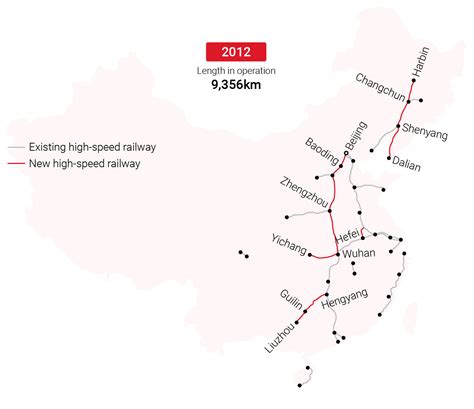 How China built the world’s largest high-speed rail network – a visual ...