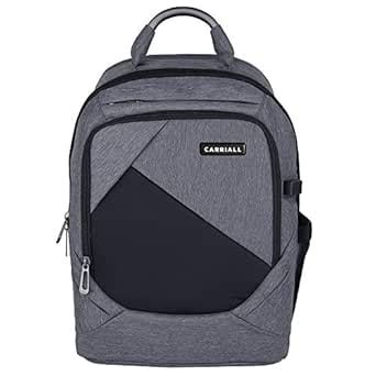 Carriall Grey Minikin Smart Laptop Bag, 21.36l | Fits upto 15.6inch ...