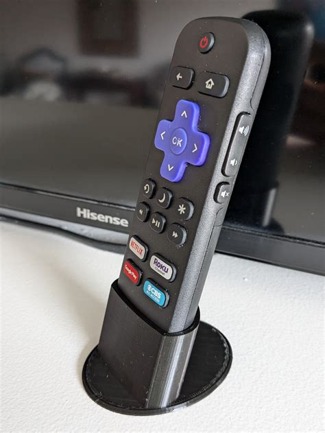 Hisense Roku Smart TV Remote Stand by zuberio | Download free STL model ...
