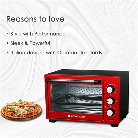 Wonderchef Crimson Edge 19 L Oven Toaster Griller with Auto-Shut Off ...