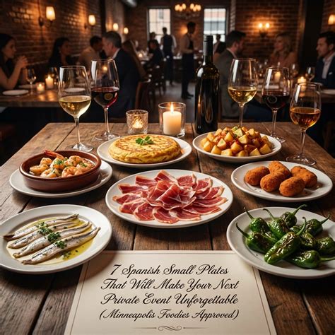 7 Spanish Small Plates That Will Make Your Next Private Event ...