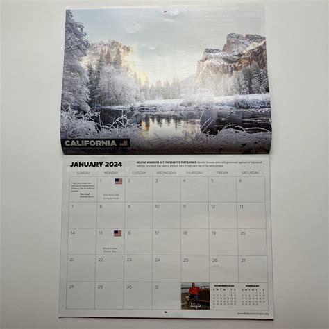 The Wounded Warrior Project WWP America's Scenic Routes 12 Month 2024 ...