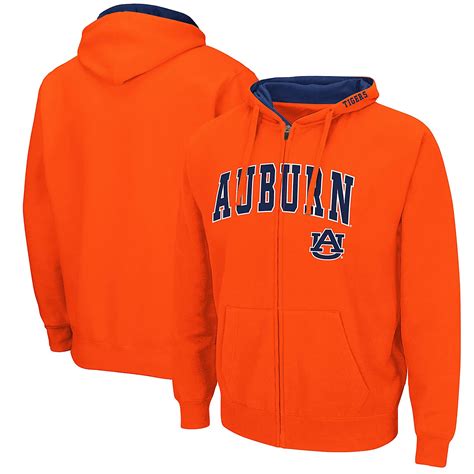 Colosseum Auburn Tigers Arch Logo 30 Full-Zip Hoodie | Academy