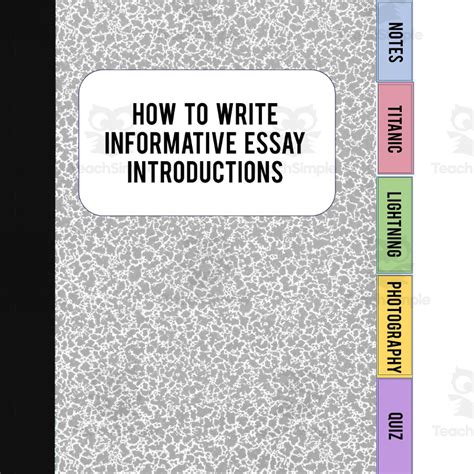 Image result for Introduction Paragraph for Informative Essay