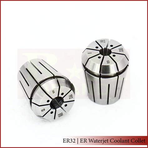 ER32 S-32 | ER Waterjet Coolant Collet | With Four Holes | RR Brand