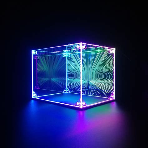 Minimalism Geometric Art LED Display Case | PROLEDSIGN