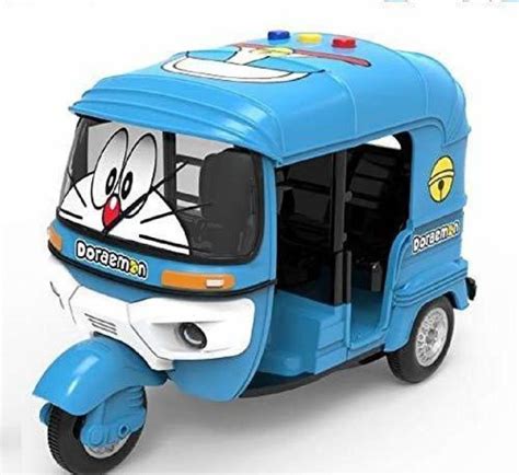 Jay Shree Gopal Multi-colored Cartoon Theme Friction Powered Wheels ...