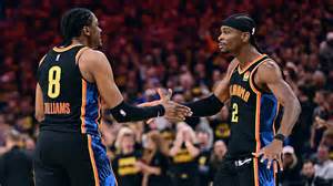 Thunder set NBA playoff record with 87 points in 1st half vs. Nuggets ...