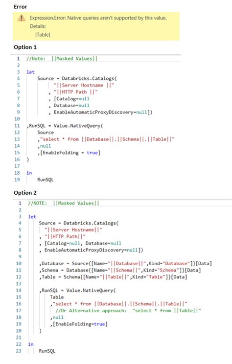 Native Query Databricks 的图像结果