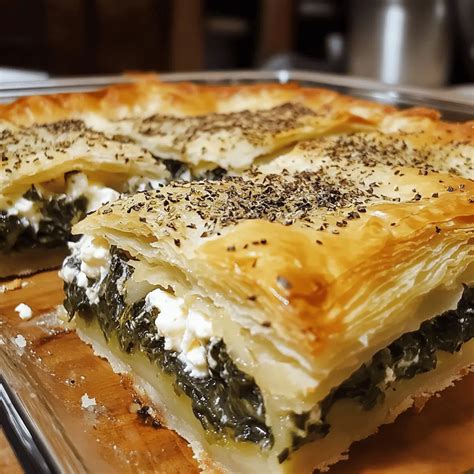Easy Greek Spinach & Feta Pie (Spanakopita): Crispy & Delicious
