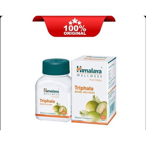 Jual Obat sembelit herbal himalaya triphala -sistem pencernaan kuat (60 ...