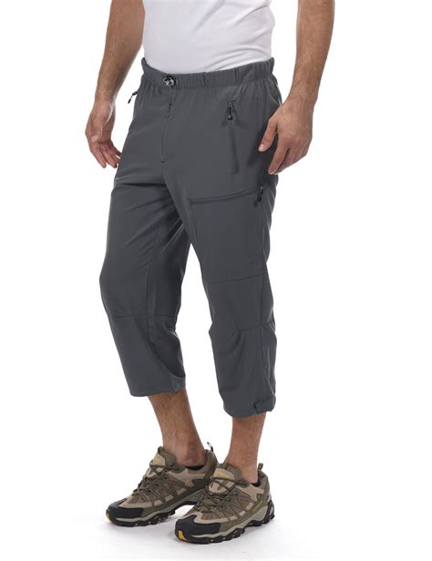 Men's Quick Dry 3/4 Capri Lightweight Hiking Pants – Little Donkey Andy