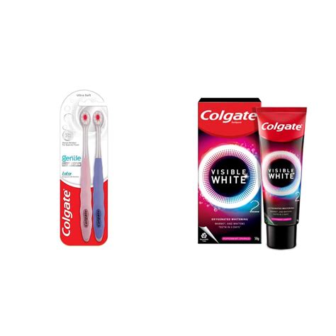 Buy Colgate Manual, Adult Gentle Ultrafoam Ultra Soft Bristles ...