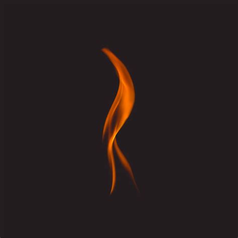 Download wallpaper 3415x3415 fire, flame, dark background, black ipad ...