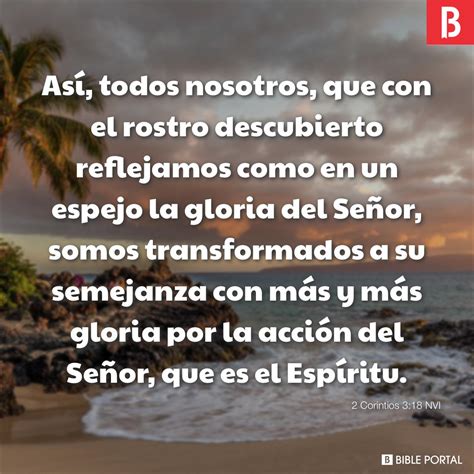 2 Corintios 3:18 NVI picture - Bible Image- Bible Portal