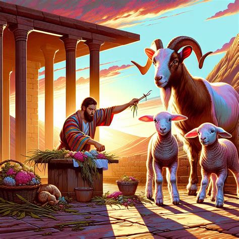 What does Leviticus 23:19 mean? | Bible Art