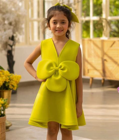 Mint Bloom Neoprene Dress – FayonKids