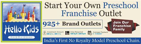 Play School Franchise - School, College Franchise at Low cost | education