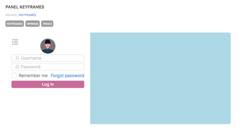 Keyframes Panel 的图像结果