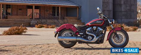 Indian Scout Classic Motorcycle Picture Gallery. Sunset Red Metallic ...