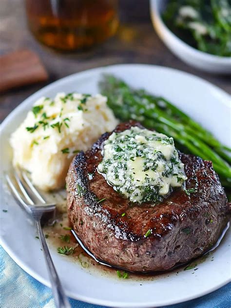 Irresistible Filet Mignon with Garlic Herb Butter Recipe