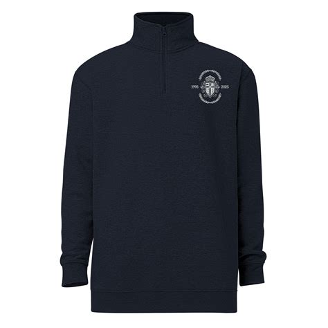 Navy Quarter-Zip Fleece Pullover – Christ Church at Grove Farm