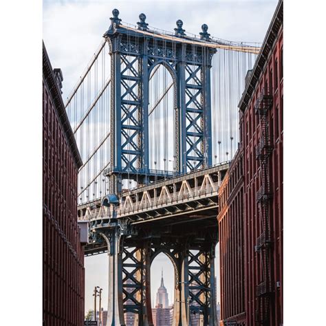 Wall Mural Colombo - Brooklyn Bridge | wall-art.com