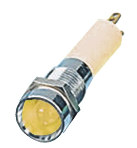 609-2312-130F Dialight | Dialight Yellow Indicator, 12V dc, 9mm ...