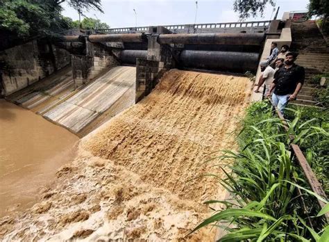 Sukhna floodgates opened after heavy inflow of water