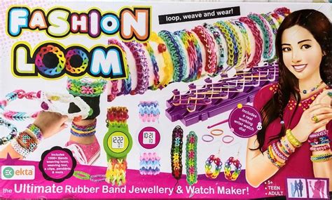 Ekta Fashion Loom ~ Loop, Weave and Wear Jewelry DIY Kit - Fashion Loom ...