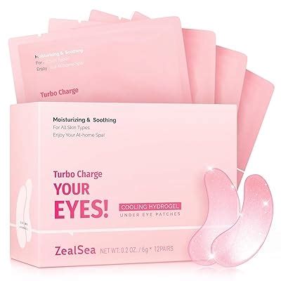 ZealSea 12 Pairs Under Eye Masks for Dark Circles India | Ubuy