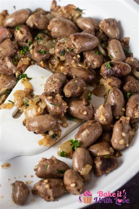 Pan Seared Chicken Hearts | Bake It With Love