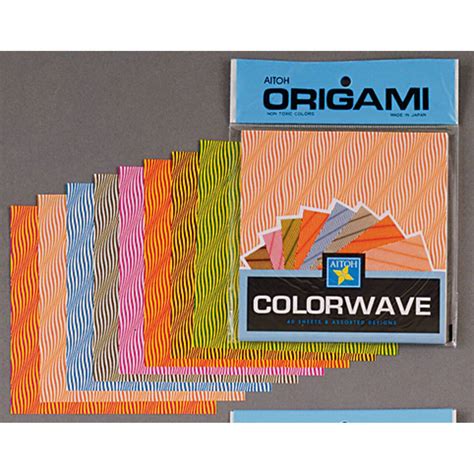 Aitoh Wave 6'' Origami Paper, 40 Sheets | Michaels