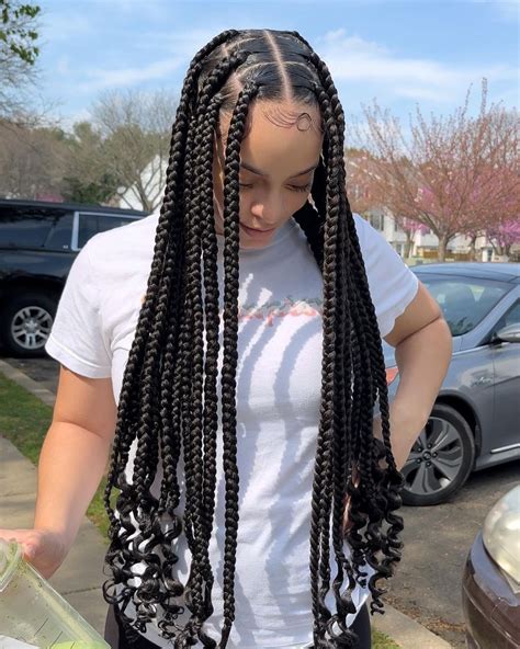 Knotless Jumbo Box Braids: Jumbo Elegance: Embrace The Beauty With 46 ...