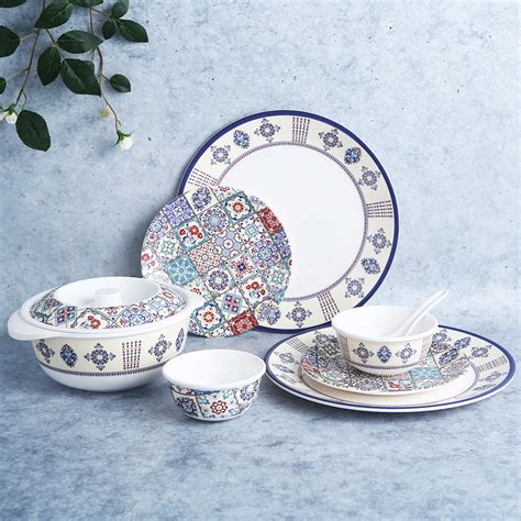 Venice Dinner Set - Blue (31 pcs) – Wonderchef India
