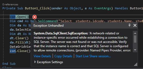 Image result for Error Connection MySQL Visual Studio