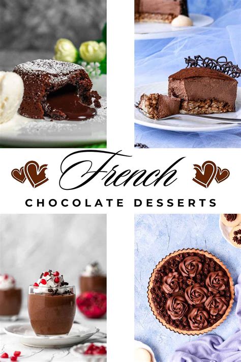 French Chocolate Desserts - Wheel of Baking