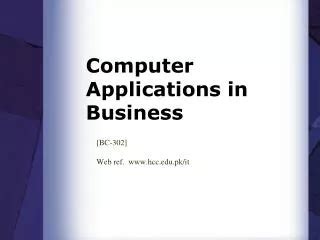 Business Computer Applications 的图像结果