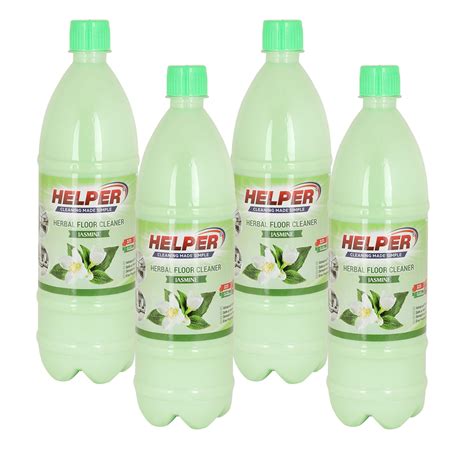 HELPER HERBAL SCENTED PHENYL JASMINE -1LITER,PACK OF 4 : Amazon.in ...