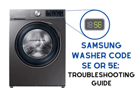Image result for Samsung Washing Machine E3 Code