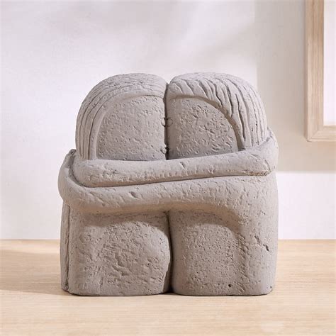 Buy Grain Bruno Cement Abstract Table Accent from Home Centre at just ...