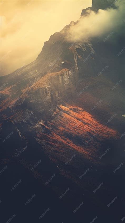 Premium AI Image | Abstract landscape background texture Generative AI